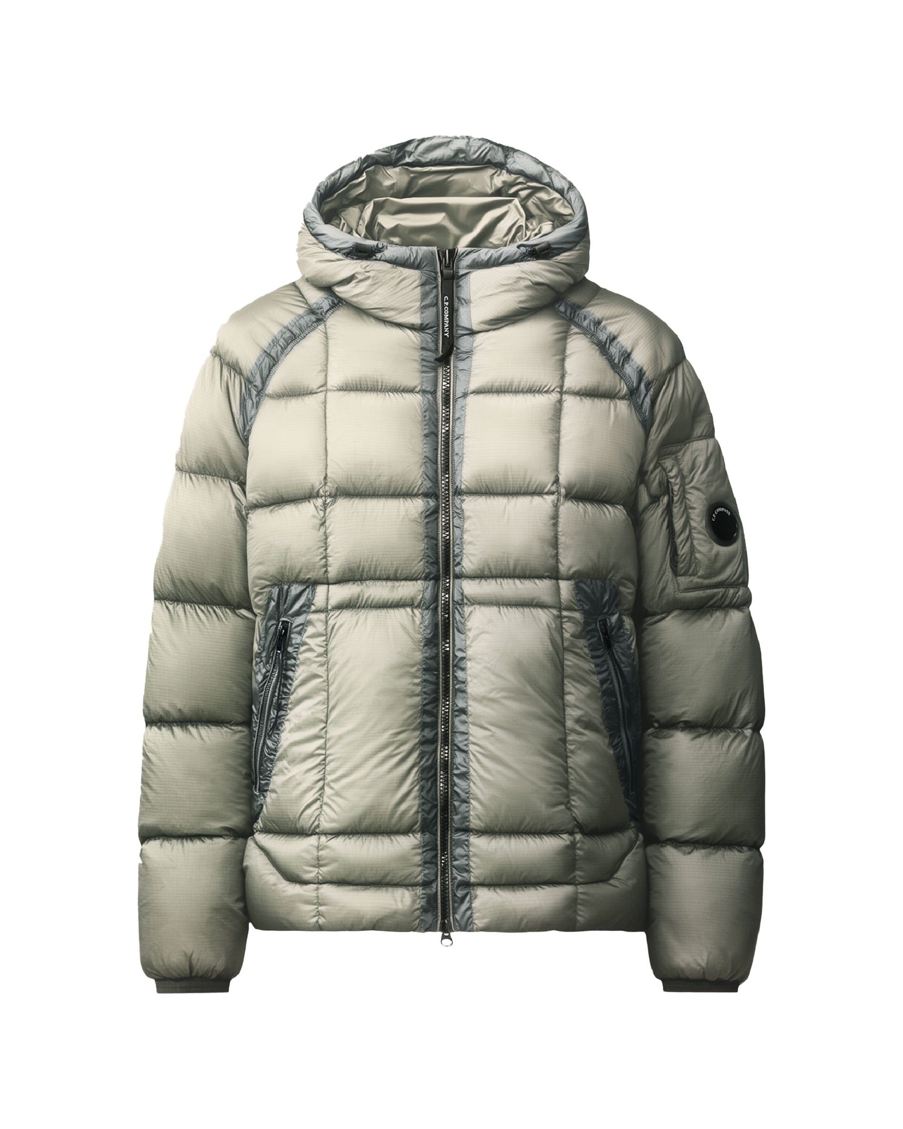 Giacca Uomo CP Company Outerwear Medium Jacket In DD-Shell Flint Grey