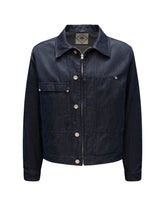 Giacca Uomo Outerwear Medium Jacket In Denim Blu