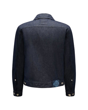 Giacca Uomo Outerwear Medium Jacket In Denim Blu