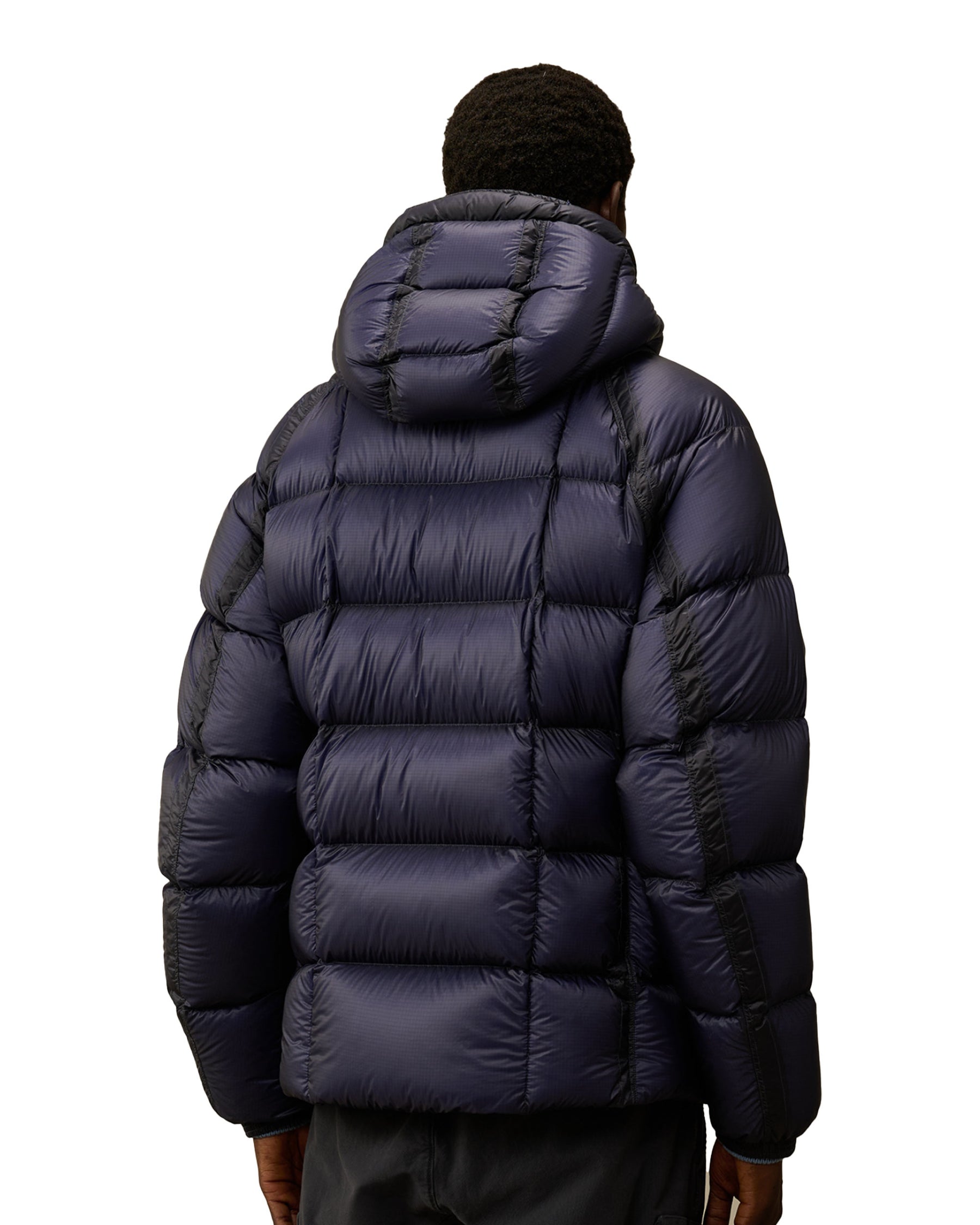 Giacca Uomo CP Company Outerwear Medium Jacket in DD Shell Estate Blue