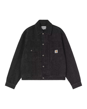 Carhartt Wip Belmar Jacket Snake Camo Men's Jacket Black