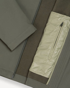 Giacca Uomo Colmar Original Softshell e Pile Verde