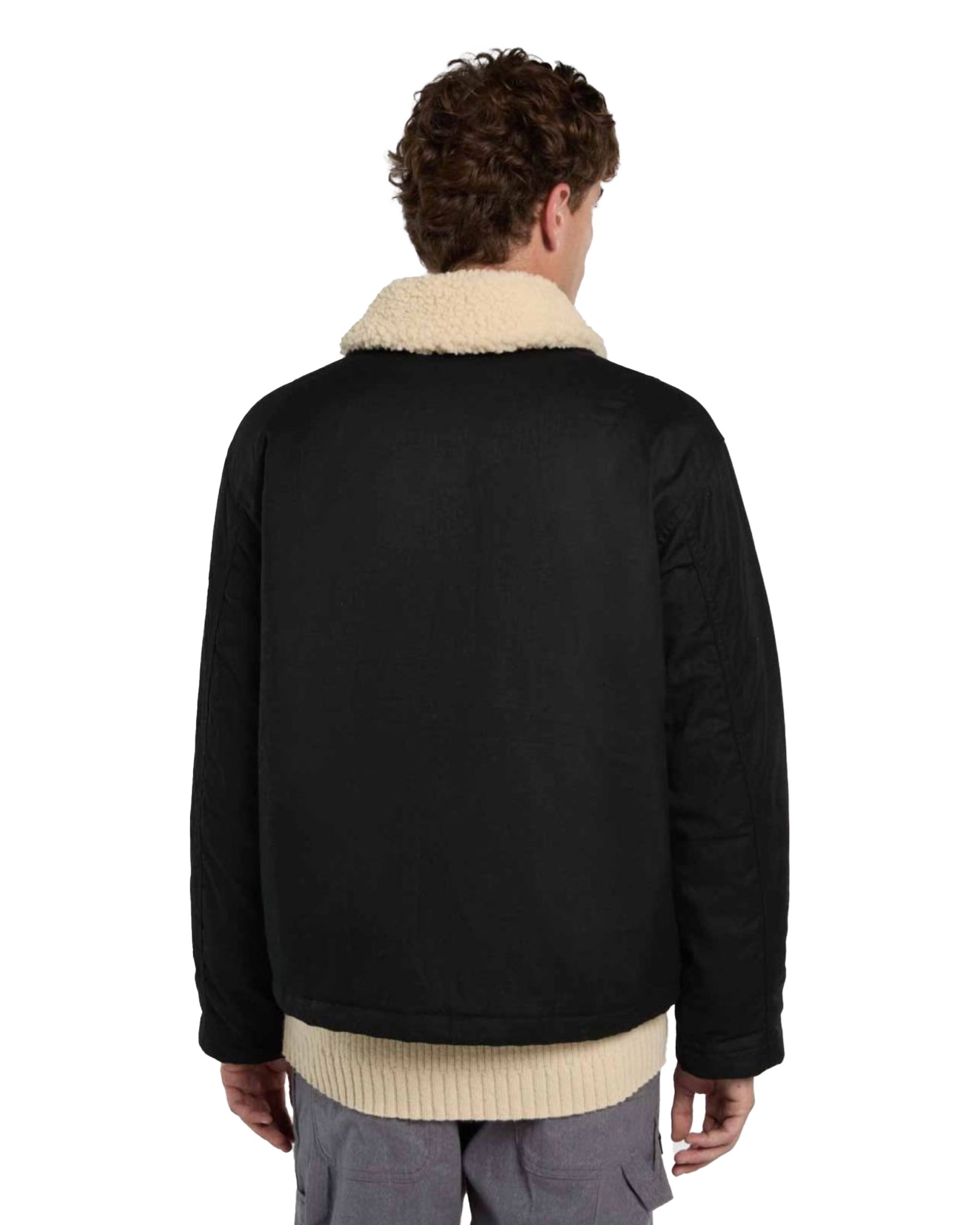 Giacca Uomo Dickies Sangrey Waxed Jacket Black