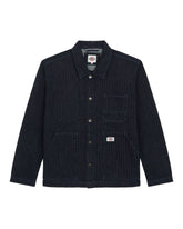 Selvedge Herringbone Barn Denim Rinsed Men's Jacket