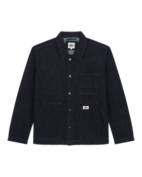 Selvedge Herringbone Barn Denim Rinsed Men's Jacket
