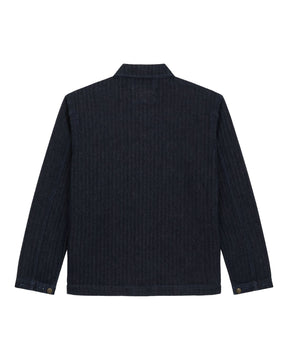 Selvedge Herringbone Barn Denim Rinsed Men's Jacket