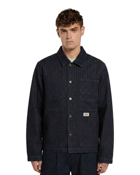 Selvedge Herringbone Barn Denim Rinsed Men's Jacket