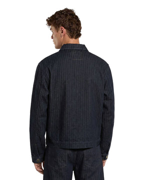 Selvedge Herringbone Barn Denim Rinsed Men's Jacket