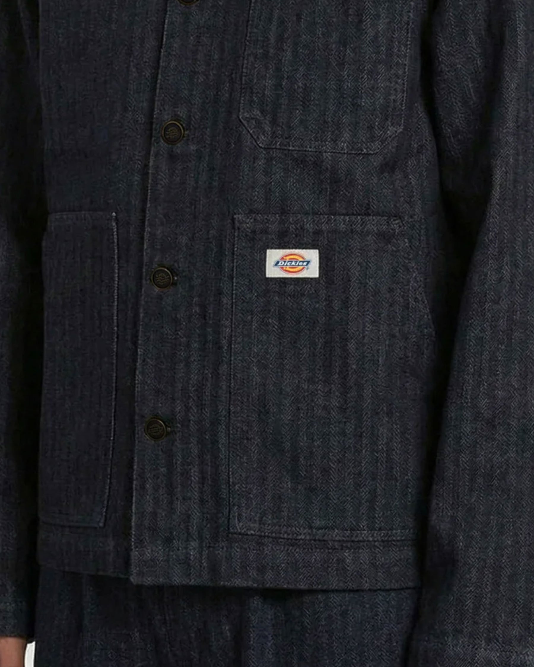 Selvedge Herringbone Barn Denim Rinsed Men's Jacket