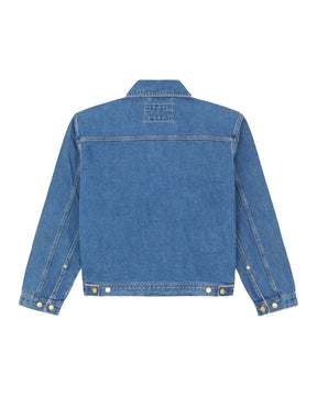 Giacca Uomo Dickies Selvedge Pleated Denim Jacket Archive Wash