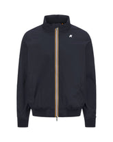 Giacca Uomo K-Way Amaury Stretch Nylon Jersey Blu