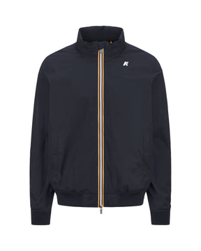 Giacca Uomo K-Way Amaury Stretch Nylon Jersey Blu