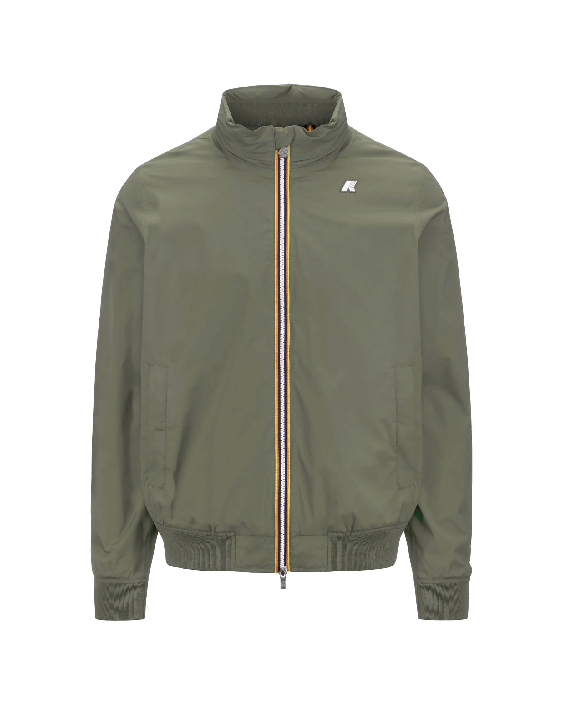 K-Way Amaury Stretch Nylon Jersey Men's Jacket Green