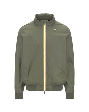 K-Way Amaury Stretch Nylon Jersey Men's Jacket Green