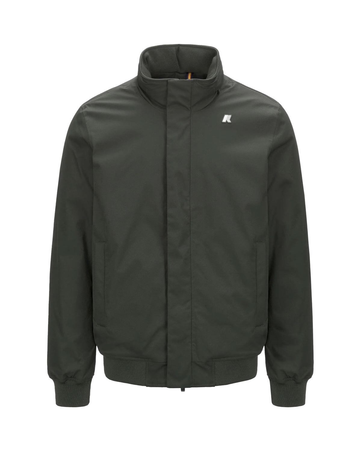 Giacca Uomo K-Way Amaury Twill Marmotta Verde
