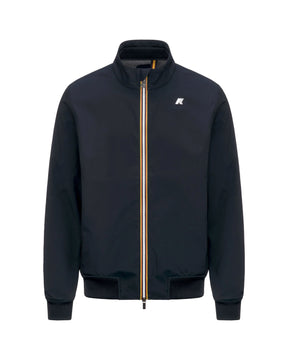 Man's Jackets K-Way Arsene Bonded Jersey Blue