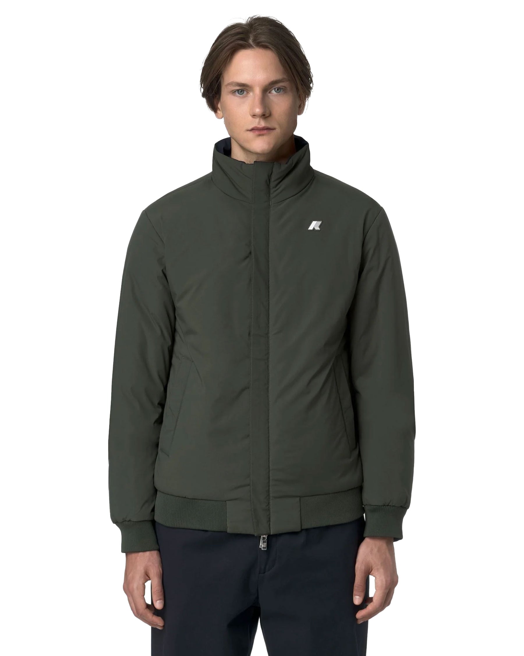Giacca Uomo K-Way Arsene St Warm Double Blu