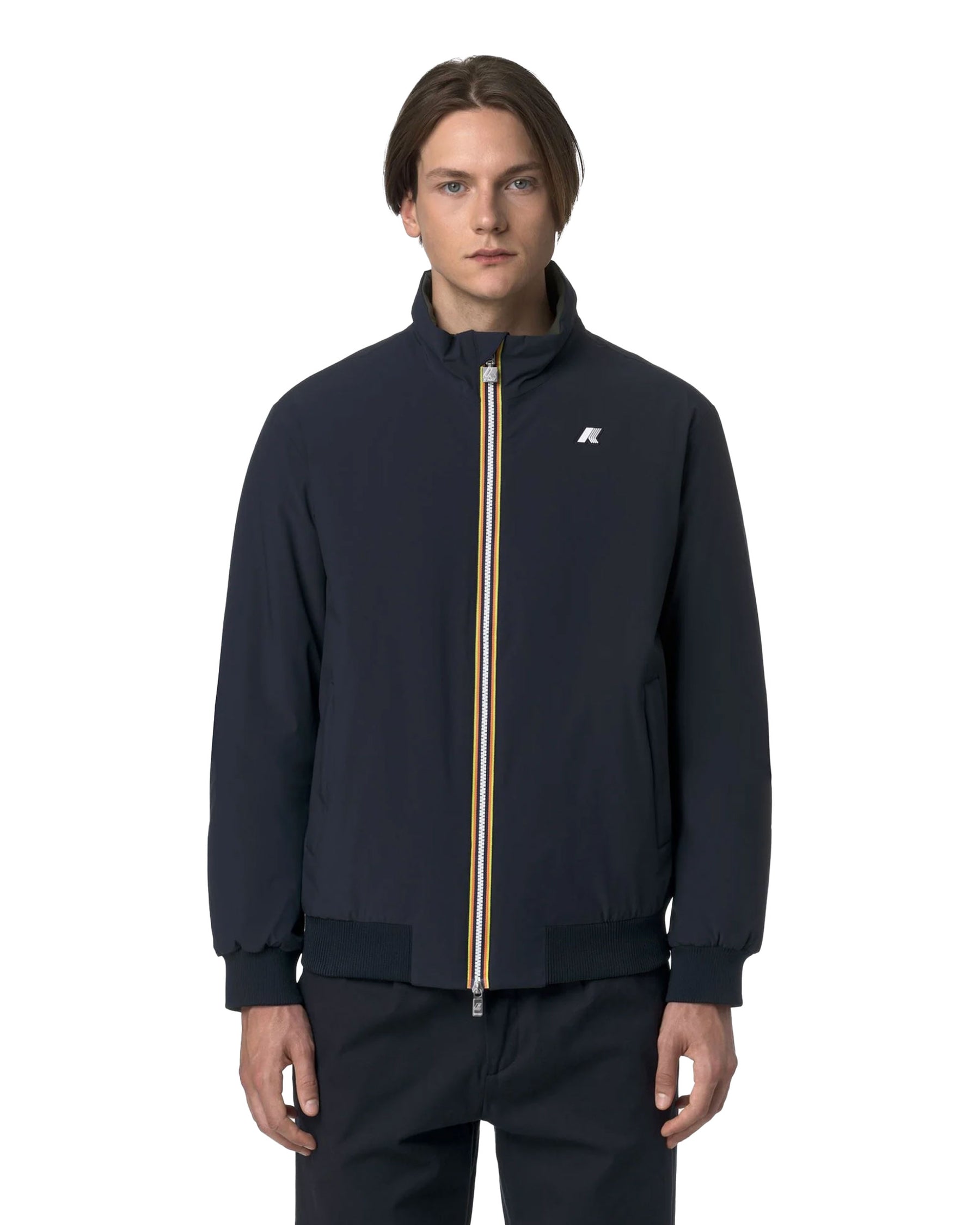 Giacca Uomo K-Way Arsene St Warm Double Blu