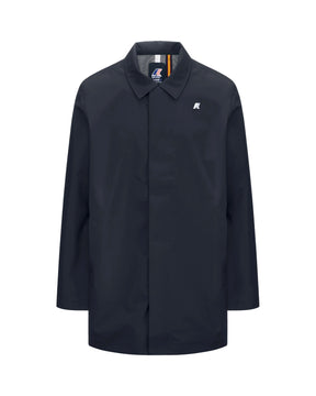 Giacca Uomo K-Way Benny Bonded Jersey Blu