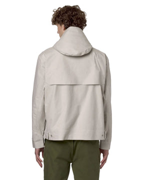 Giacca Uomo K-Way Canvas Kaya Linen Blend 2L Beige