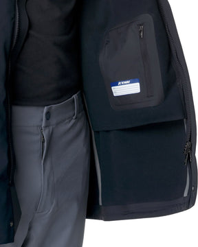 Giacca Uomo K-Way Duke Bonded Blu