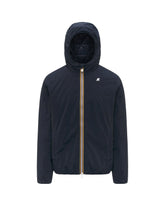 Man's Jackets K-Way Jack Plain Warm Blue