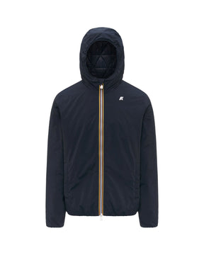 Man's Jackets K-Way Jack Plain Warm Blue
