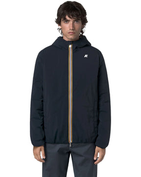 Man's Jackets K-Way Jack Plain Warm Blue