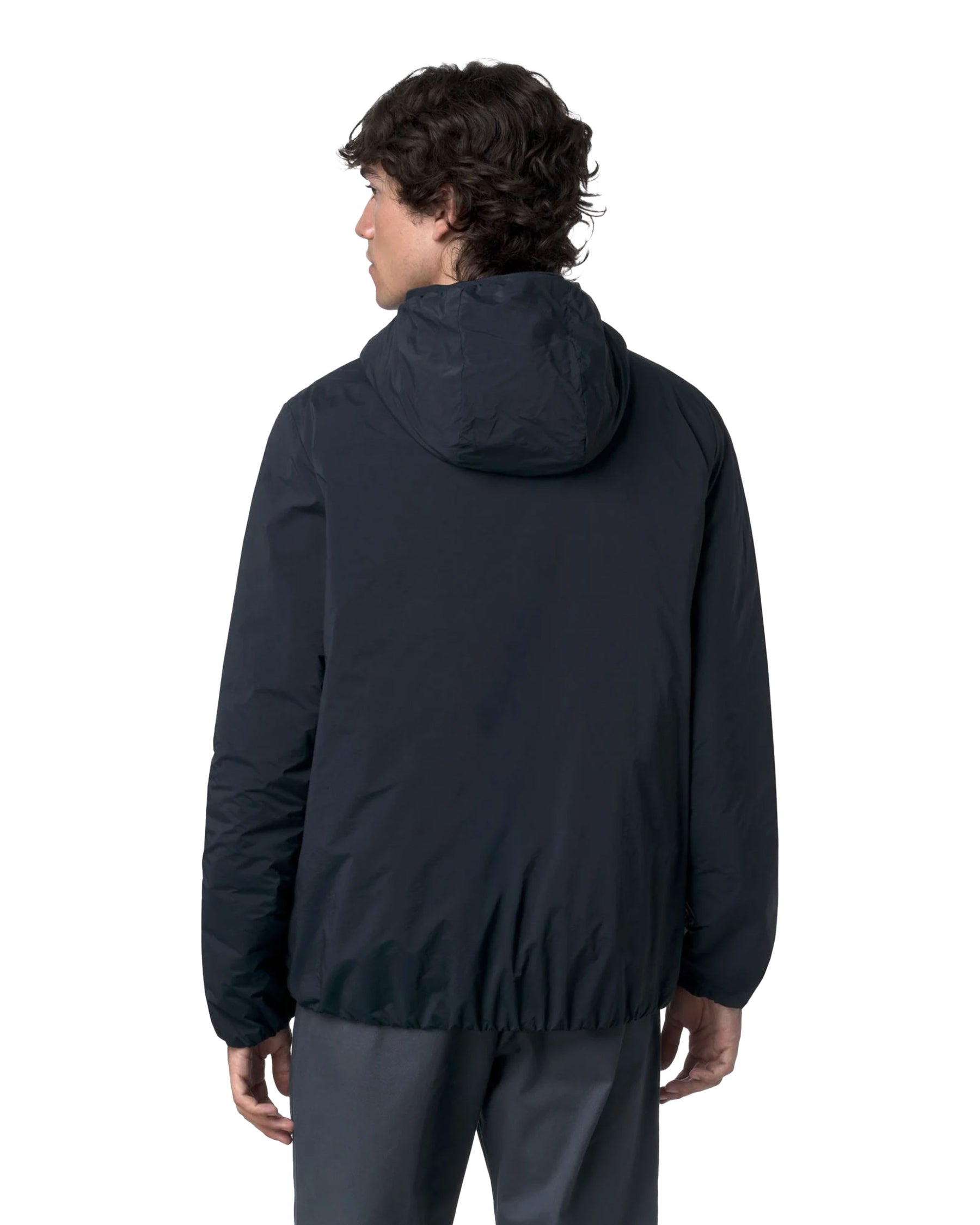 Man's Jackets K-Way Jack Plain Warm Blue