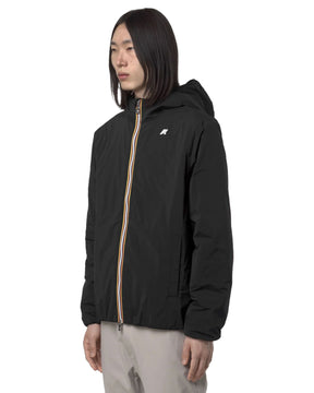 Giacca Uomo K-Way Jack Plain Warm Nero