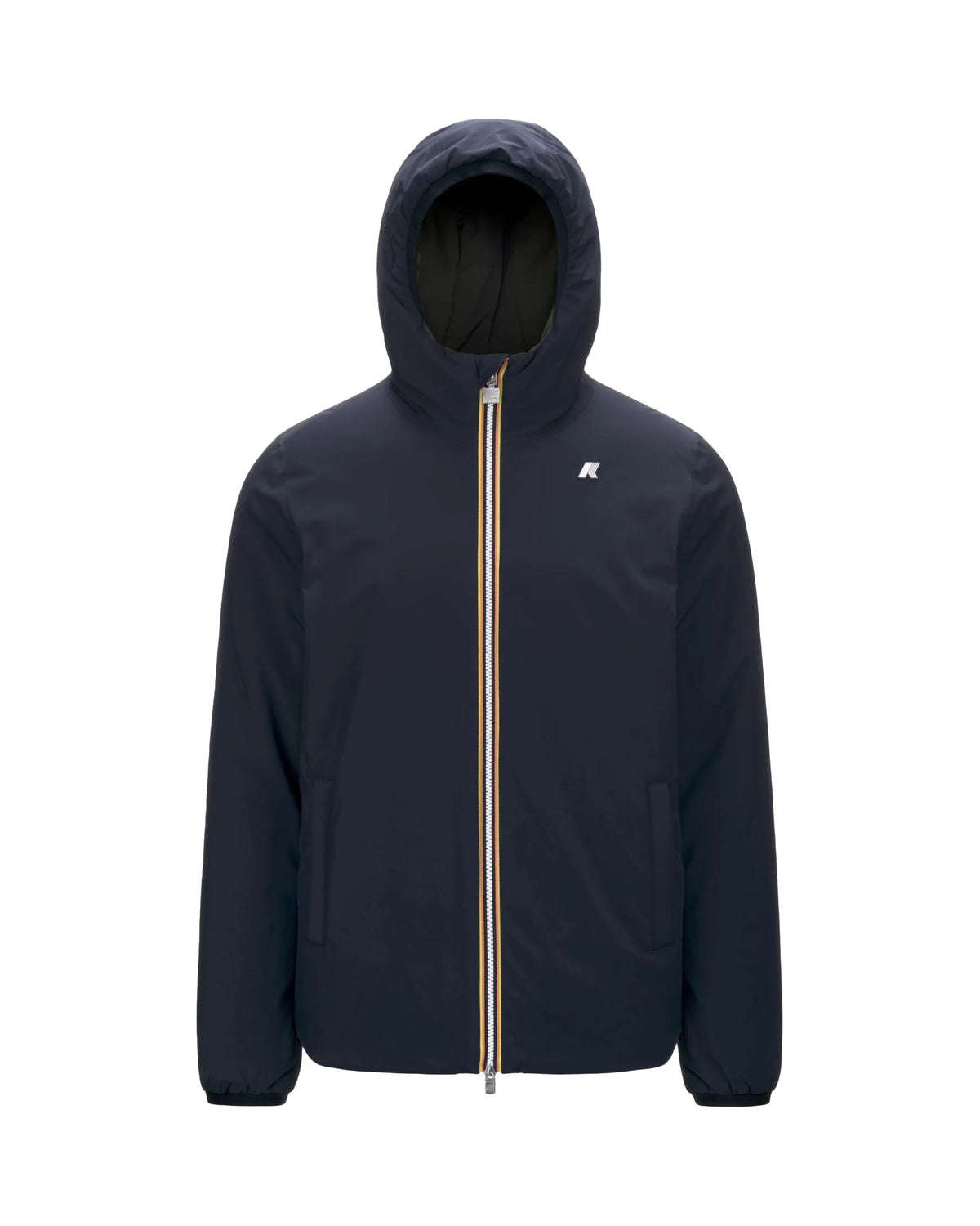 Giacca Uomo K-Way Jack St Warm Double Blu Verde