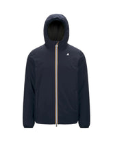 Giacca Uomo K-Way Jack St Warm Double Blu Verde