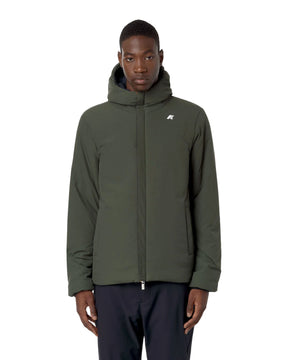 Giacca Uomo K-Way Jack St Warm Double Blu Verde