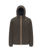 Giacca Uomo K-Way Jack St Warm Double Nero Verde Blu