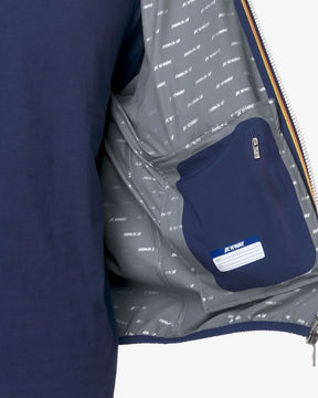 K-Way Jack Stretch Dot Men's Jacket Light Blue