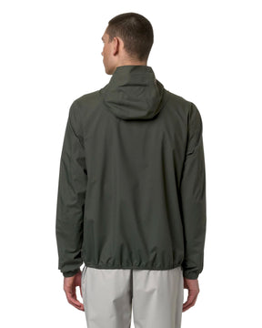 Man Jacket K-Way Jack Stretch Dot Green Blackish