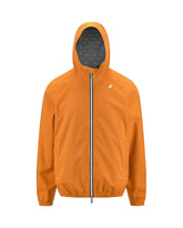 Man Jacket K-Way Jack Stretch Dot Orange Md