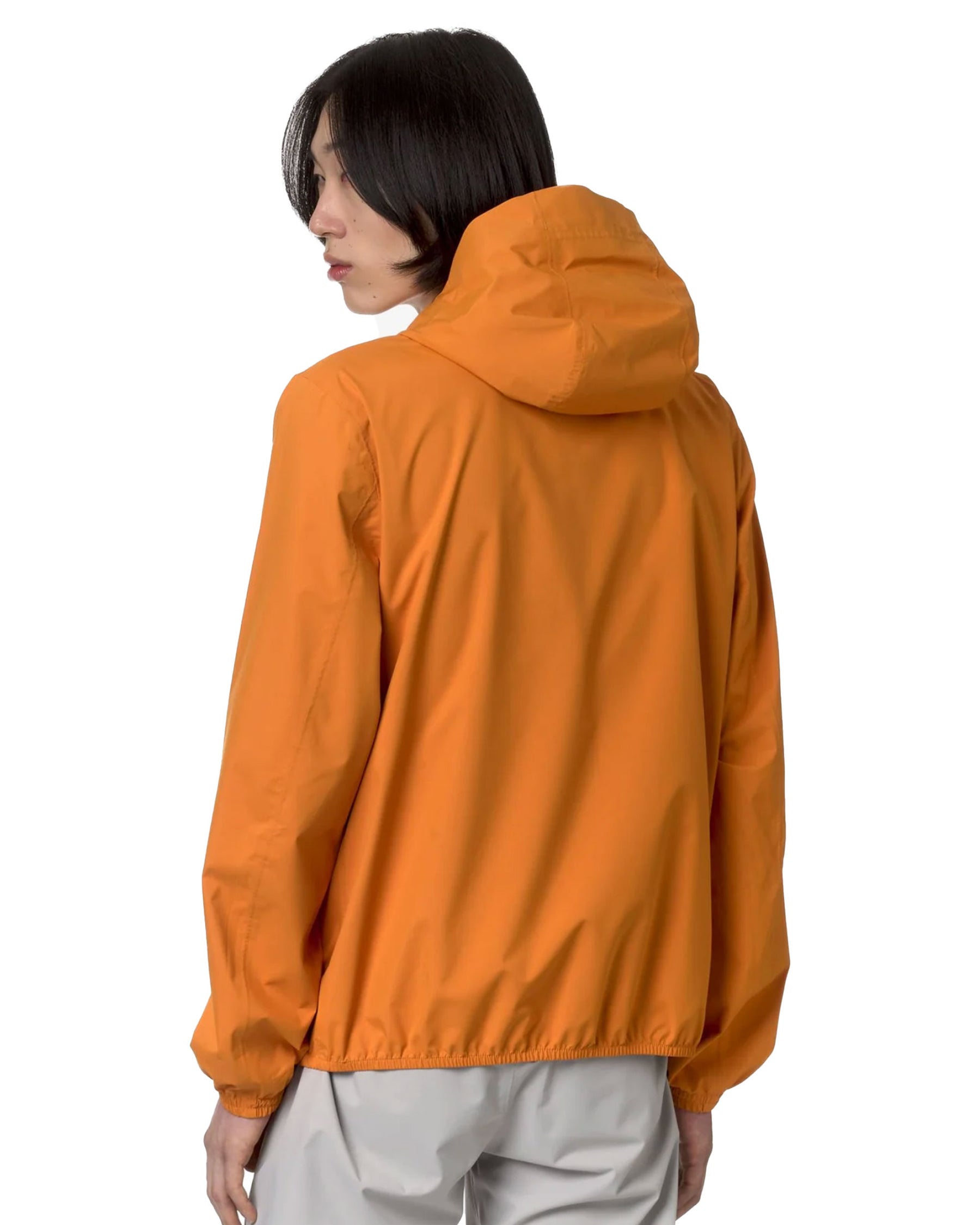 Man Jacket K-Way Jack Stretch Dot Orange Md