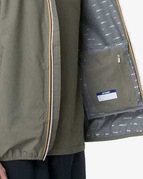 K-Way Jack Stretch Dot Green Men's Jacket