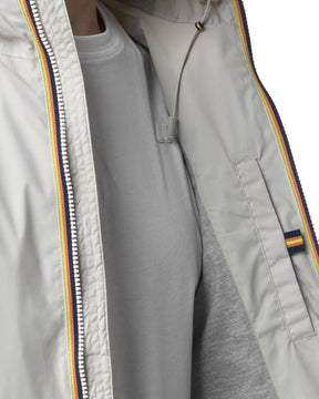 Giacca Uomo K-Way Jack Stretch Nylon Jersey Beige