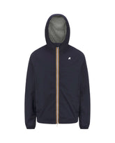 Giacca Uomo K-Way Jack Stretch Nylon Jersey Blu