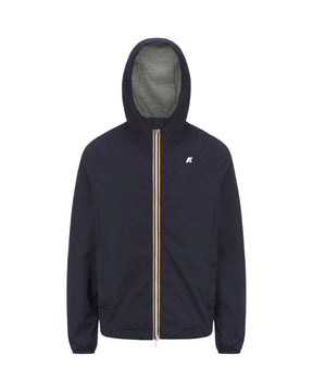 Giacca Uomo K-Way Jack Stretch Nylon Jersey Blu