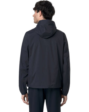 Giacca Uomo K-Way Jack Stretch Nylon Jersey Blu