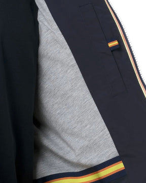 Giacca Uomo K-Way Jack Stretch Nylon Jersey Blu