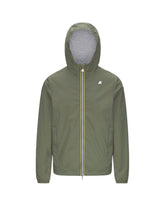 Giacca Uomo K-Way Jack Stretch Nylon Jersey Verde