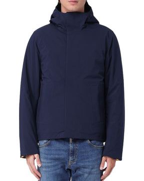Giacca Uomo K-Way Jacken Bonded Padded Blu