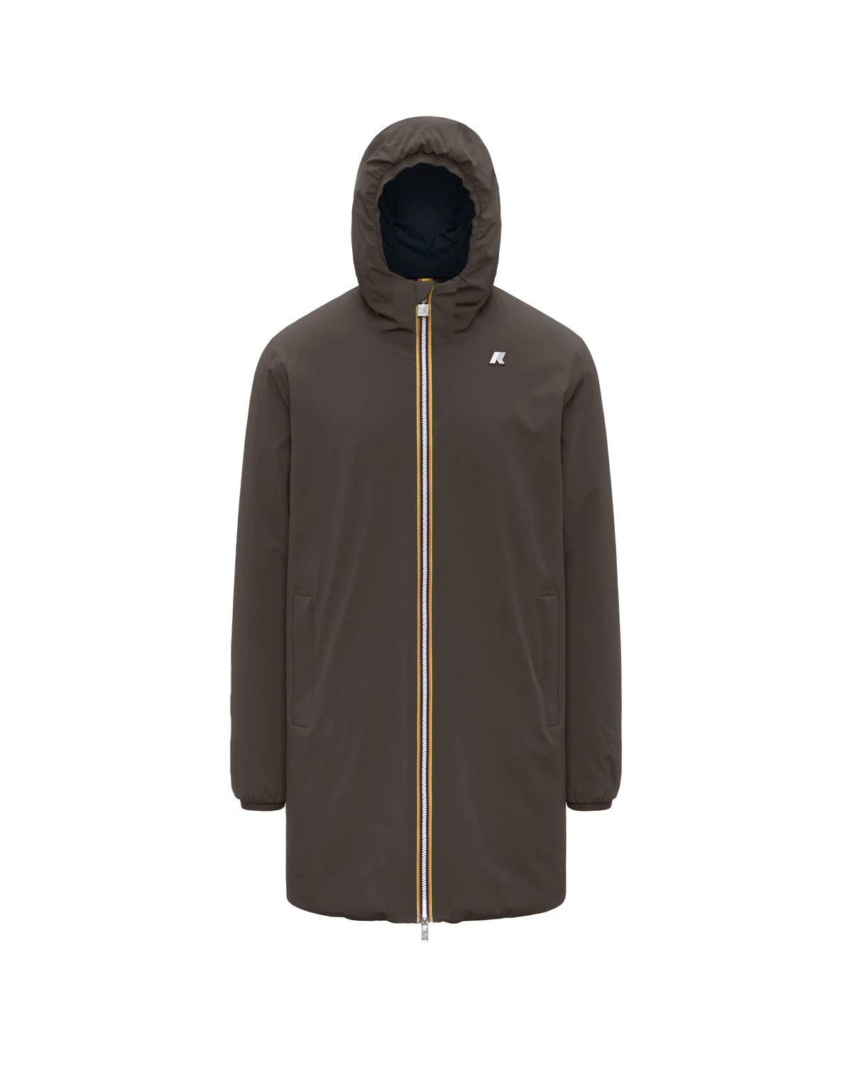 Giacca Uomo K-Way Jacob St Warm Double Black Olive