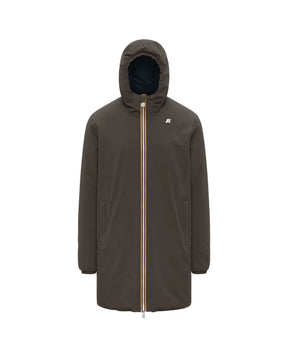 Giacca Uomo K-Way Jacob St Warm Double Black Olive