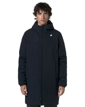 Giacca Uomo K-Way Jacob St Warm Double Black Olive