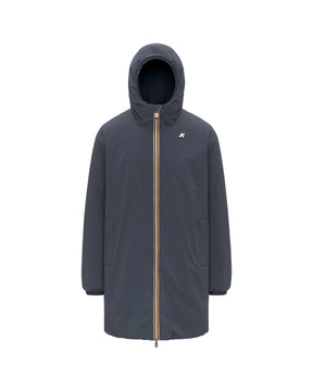 Giacca Uomo K-Way Jacob St Warm Double Blue Airforce